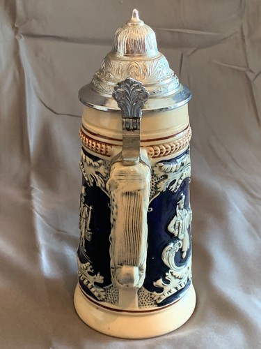 Vintage Original King Beer Stein Lidded - Bild 5 von 7