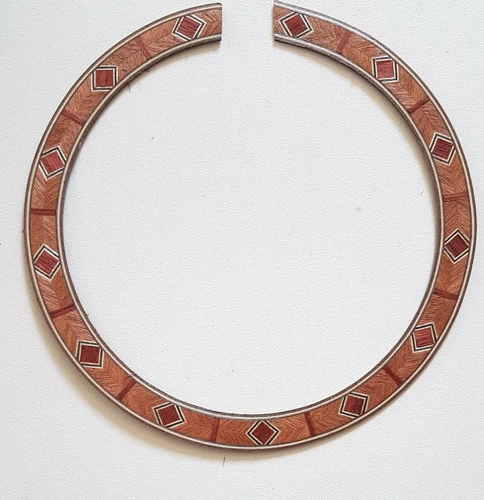 New Wooden Rosette for Acoustic Guitar - Inner Diameter 110mm - Model E