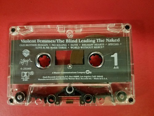The Blind Leading the Naked Violent Femmes CASSETTE 7599253404 Plays Great - Picture 4 of 6