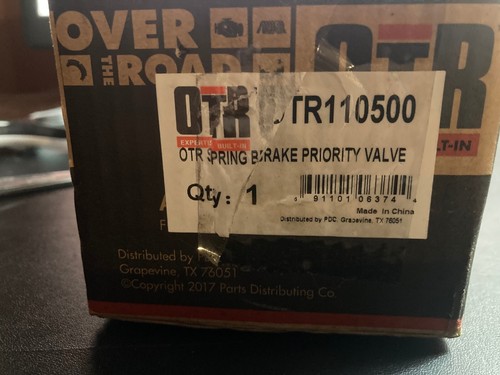 Over The Road OTR Spring Brake Priority Control Air Valve OTR110500 New - Picture 6 of 6