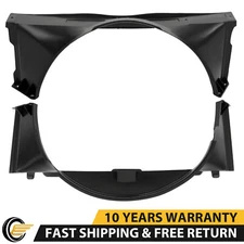 Upper & Lower Radiator Fan Shroud Set For Chevrolet S10 / Blazer / Jimmy 94-2005