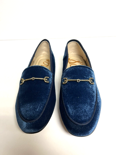 Sam Edelman Girls Loraine Mini Loafer Blue Size 3 M Big Kid - Picture 3 of 6