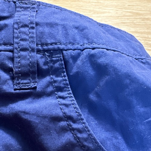 OLD NAVY Girls Size 14 Blue Cotton Chino Shorts Adjustable Waist Quick Dry - Picture 7 of 7