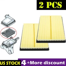 2pcs Engine Air Filter For Toyota RAV4 Prius Prius V For 17801-37021 17801-37020