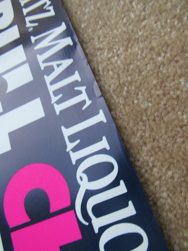 Hot Girl Schlitz Malt Liquor Beer Poster Sign 1991 New Mancave Multibull Choice - Picture 4 of 4