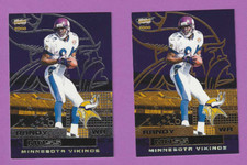 2 2000 Pacific Revolution Randy Moss cards-Premiere Date #67/85 & Silver #70/80
