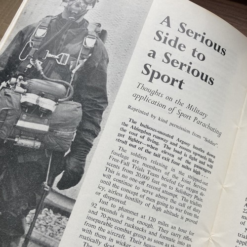 Pegasus Journal of the Parachute Regiment & Airborne Forces No 1 Spring 1967 - Picture 8 of 12