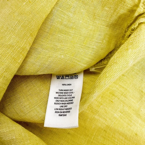 Sigrid Olsen Women's Roll up Long Sleeve 100% Linen Tunic Top Small Pullover - Imagen 6 de 8