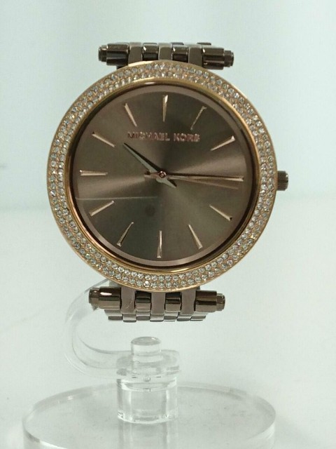 Michael Kors MK3416 Women's Watch Sable Dial Stainless Steel 39mm Analog C339 for sale online | eBay
