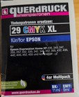 Querdruck EPSON 29 CMYK XL Drucker Patronen 4er Multipack