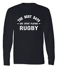 Rugby Long Sleeve T-Shirt Football Sport Rugby League Player Coach Mens Tee