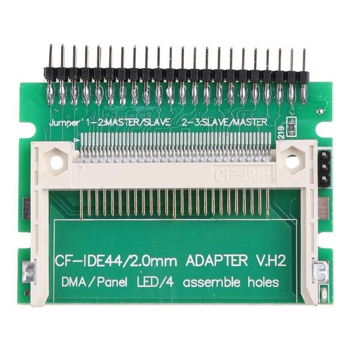 CF Compact Flash Memory Card to Laptop 2.5" 44 Pin Drive Board HDD IDE Adapter - Afbeelding 4 van 8
