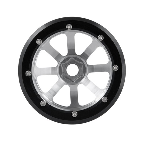 4 PIEZAS llantas de metal Beadlock de 2,2"" para espectro axial de radiocontrol 1/10 SCX10 D90 40 mm EE. UU. - Imagen 5 de 7