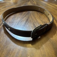 Vintage Hand Made Leather Embellished Southwestern Belt Studded Crosses