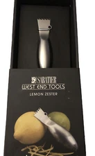 Lemon Zester Sabatier West End Tools Stainless Steel NEW