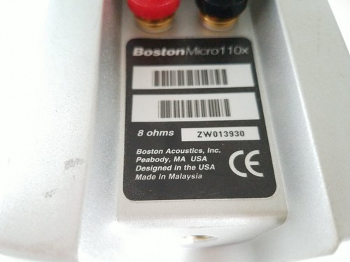 Boston's Satellite Speaker Micro 110 X 8 Ohms - Picture 8 of 11