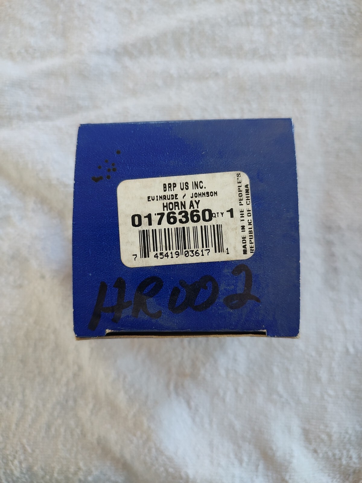 Evinrude Johnson BRP OMC OEM Warning Horn Alarm Buzzer 0176360 176360