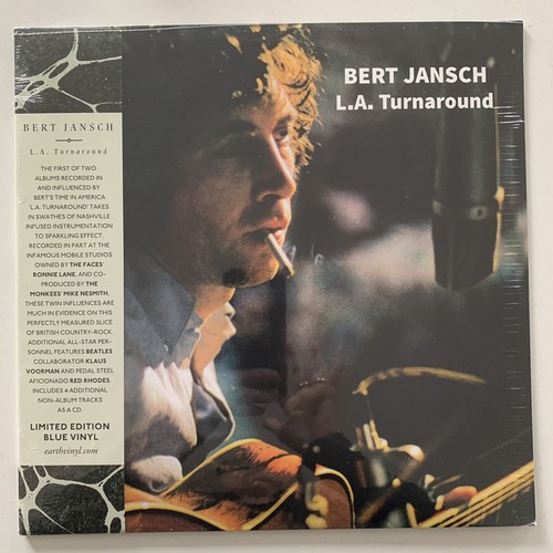 Bert Jansch – L.A. Turnaround - Brand New & Sealed 2018 Ltd Blue Vinyl LP +CD - Picture 1 of 2