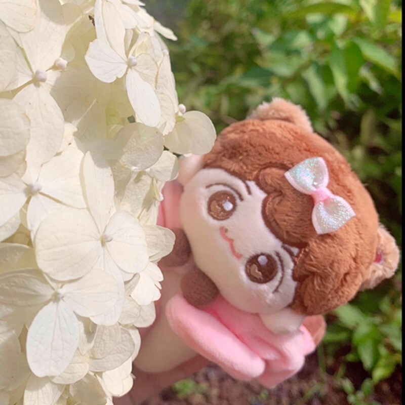 10cm/4'' KPOP EXO Baekhyun Plush Toy Stuffed Doll with cloak