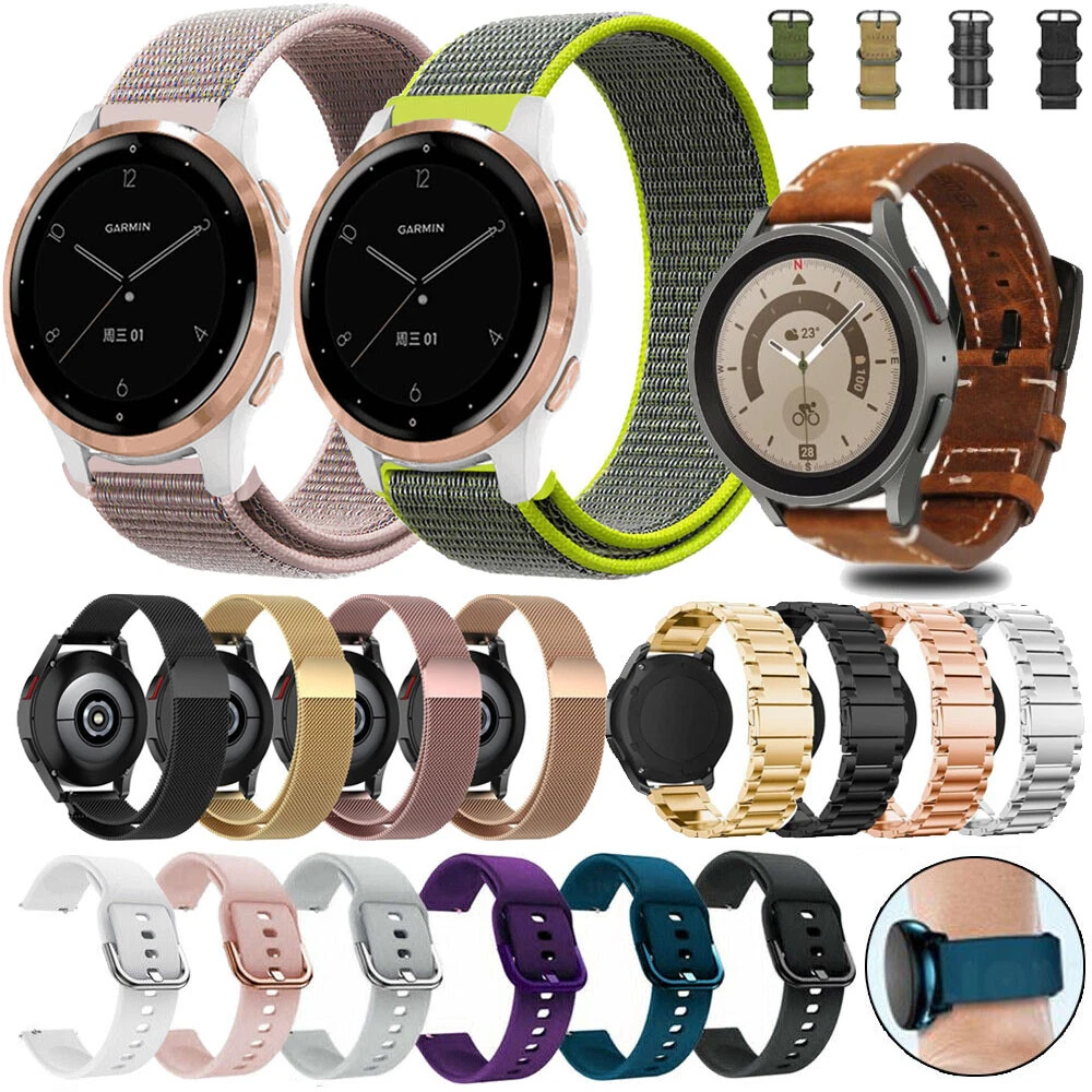 For Garmin Vivoactive 4S Venu 2S Move 3S 265S Watch 18mm