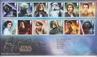 ELSTREE GB ROYAL MAIL FDC FIRST DAY COVER 2015 STAR WARS STAMP SET