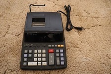 SHARP EL-2196BL 12 DIGIT / 2 COLOR PRINTING CALCULATOR