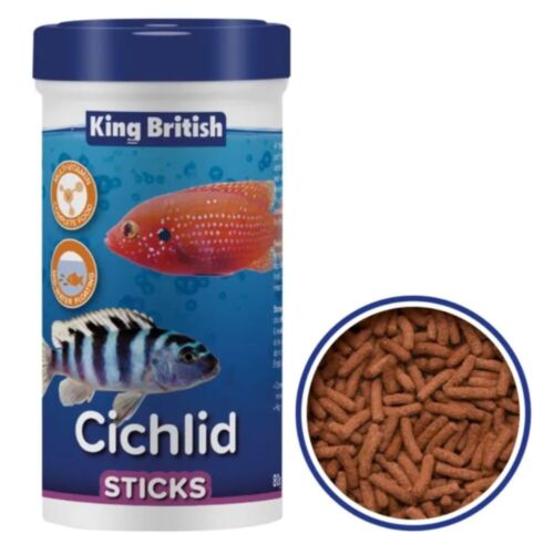 King British Cichlid Plecostomus Complete Food Tablets Floating Sticks Flake - Picture 27 of 33