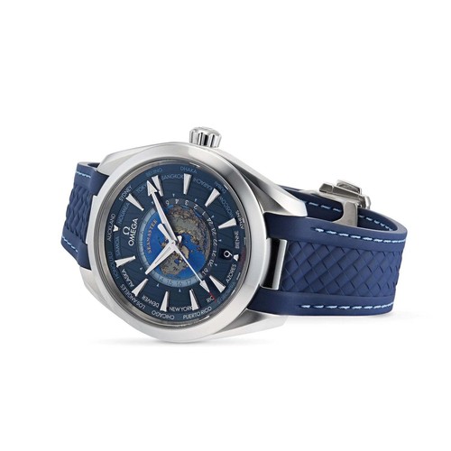 Omega Seamaster Aqua Terra 150m Mens Watch 43mm Gmt 220.12.43.22.03.001 - Picture 9 of 11