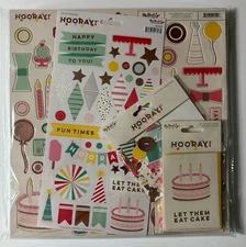 My Mind's Eye Hooray! 12x12 Paper Pad Scrapbooking Kit