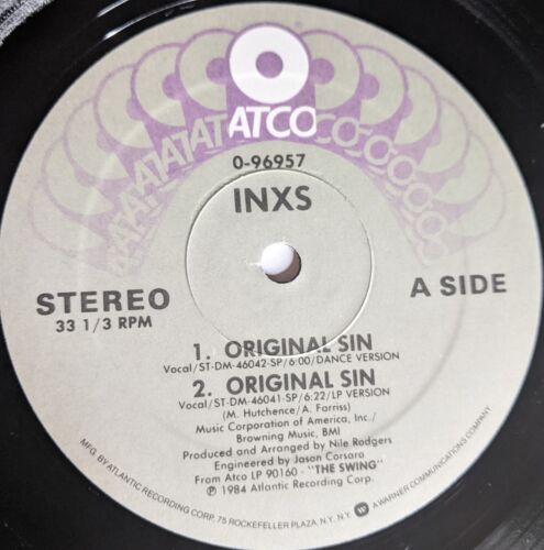 INXS 4 Track Extended Remixes Vinyl Record Year 1984 USA Pressing EP 12 Inch - Imagen 2 de 11