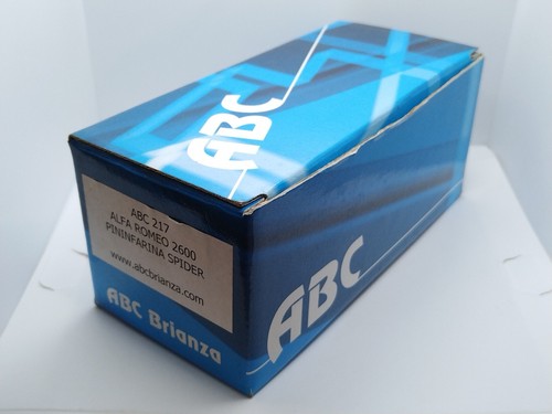 ABC Brianza 1/43 Alfa Romeo 2600 Pininfria Spider 1962. Rarissimo! - Foto 22 di 24