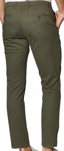 Amazon Essentials Slim-Fit Casual Stretch Olive Green Khaki Pant-Men’s 34Wx30L - Picture 12 of 14