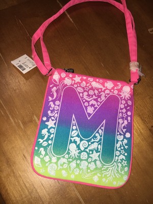 girls initial purse