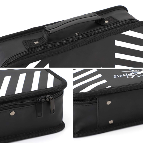 Barber Carrying Case, 11.8 X 8.5In Hair Styling Travel Tool Bag, Professional Sa - Picture 5 of 8