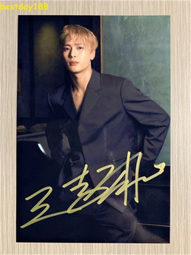Hand Signed Jackson Wang 王嘉尔 Autographed Photo Original Signature Photo 4*6 inch - 第 3/20 張圖片