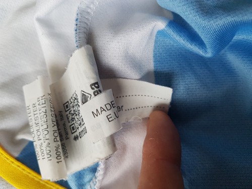 Brighton and Hove Albion Home Shirt 2013. Medium 42 Original Long Errea Football - Picture 13 of 15