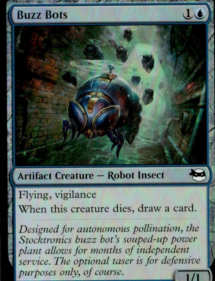 Teenage Mutant Ninja Turtles MTG Buzz Bots #C 0032 FOIL 