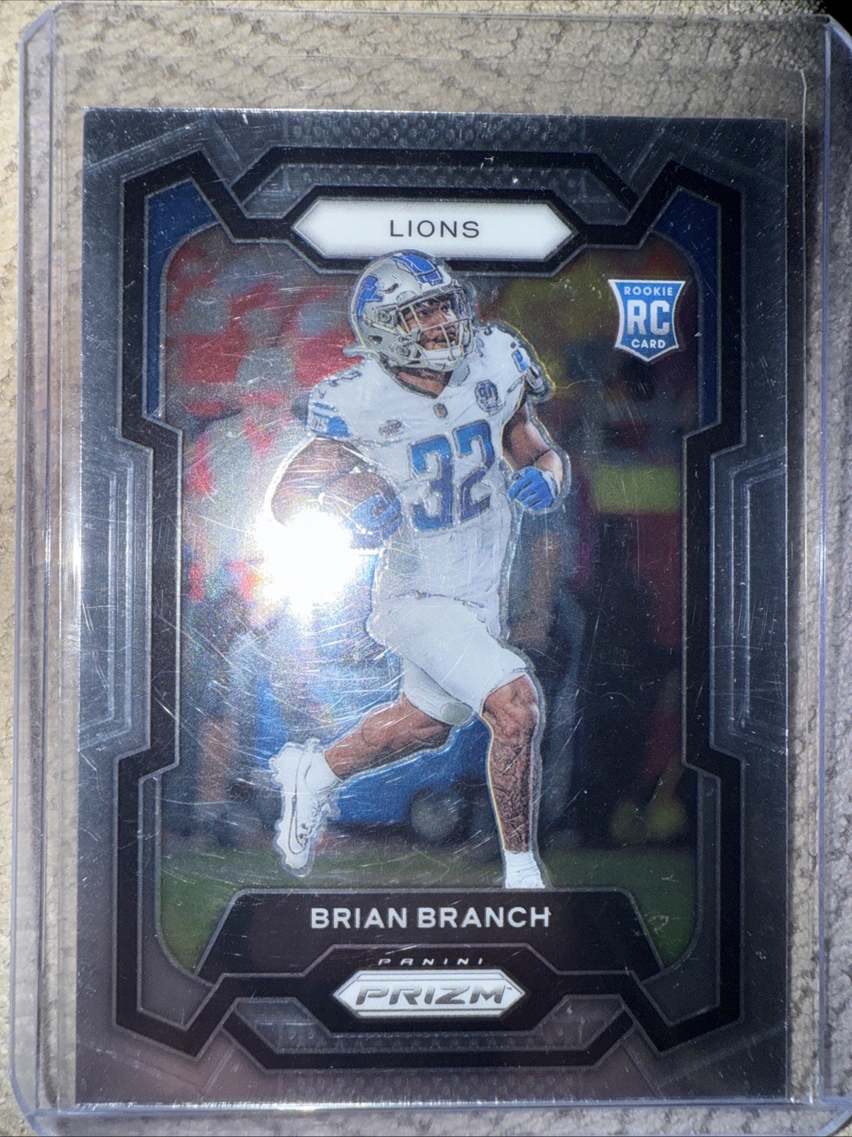 2023 Panini Prizm - Rookies Brian Branch #328 Silver Prizm (RC)