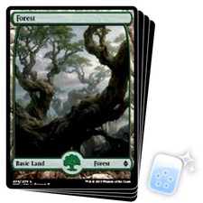 FOREST(274)(FULL ART) X4 Battle For Zendikar BFZ Magic MTG MINT CARD