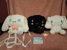 Cinnamoroll Lot  2 Plushies, Bag, LED Light, Brick Cinnamoroll, Wallet