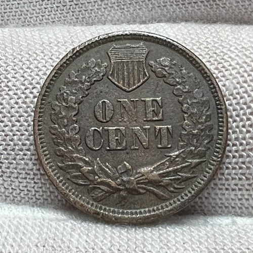 1867/67 Tough Date Indian Head Cent receive coin pictured see description #3938 - Picture 3 of 4