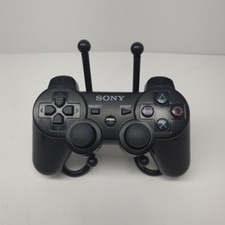 Authentic Sony Playstation 3 Genuine OEM DualShock Ps3 Black Controller Tested