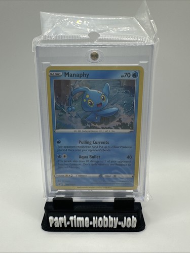 Manaphy Swsh275 Swsh: Sword & Shield Promo Cards Holo Case & Stand Included🔥 - Picture 4 of 5