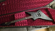 RARE - LTD ESP EX-400 BD with Dunlop Straplocks And XL Coffin Case