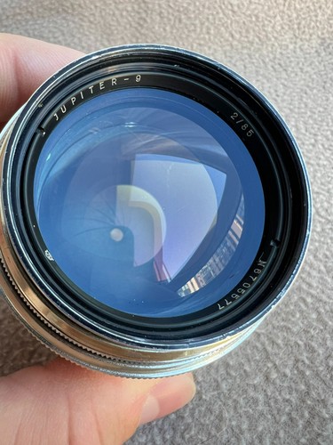 JUPITER-9 SILVER 85mm f/2 Soviet Rare Lens Russian SLR lens Zenit M39-M42 - Picture 22 of 24