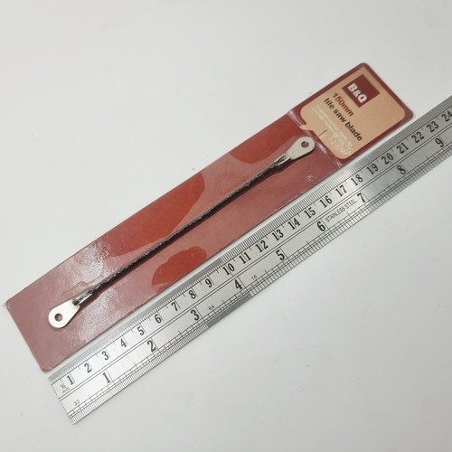 1x 150mm Tile Saw B&Q Top-quality Free UK shipping Vintage Old Stock - Picture 6 of 9