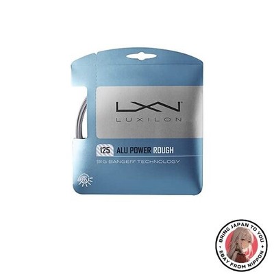 Neu LUXILON ALU POWER ROUGH 125 Tennissaite Einzelsaite silber WRZ995200
