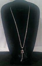 20" Stainless Steel Necklace with Pendant