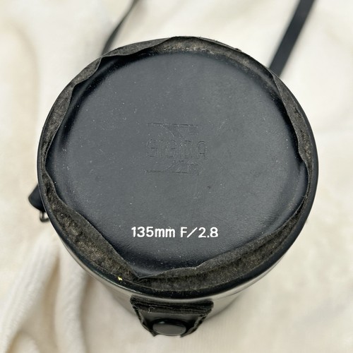 SIGMA Multi-Coated Pantel 135mm F/ 2.8 Lens for Canon mount Pan-Focus w/ Case - Picture 12 of 13