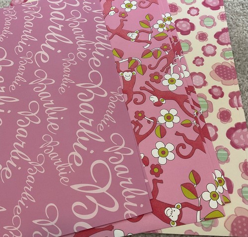 Verschiedene Packungen Themen Scrapbook Papier - Weihnachten, Barbie, Baby, etc -185 Seiten - Bild 11 von 11